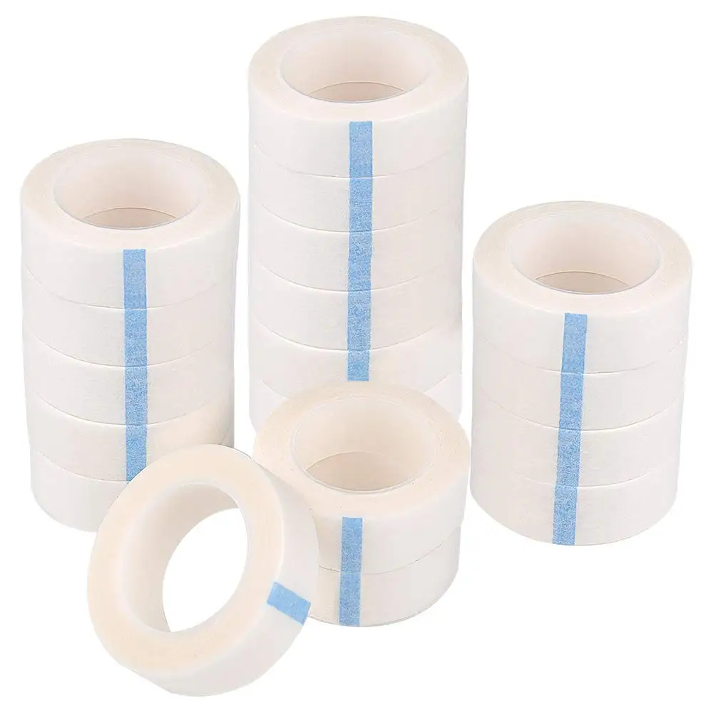Medical Tape - 通気性のある医療用テープ まつげエクステ用、つけまつげパッチ、まぶた用接着剤、5枚入り 60枚入り