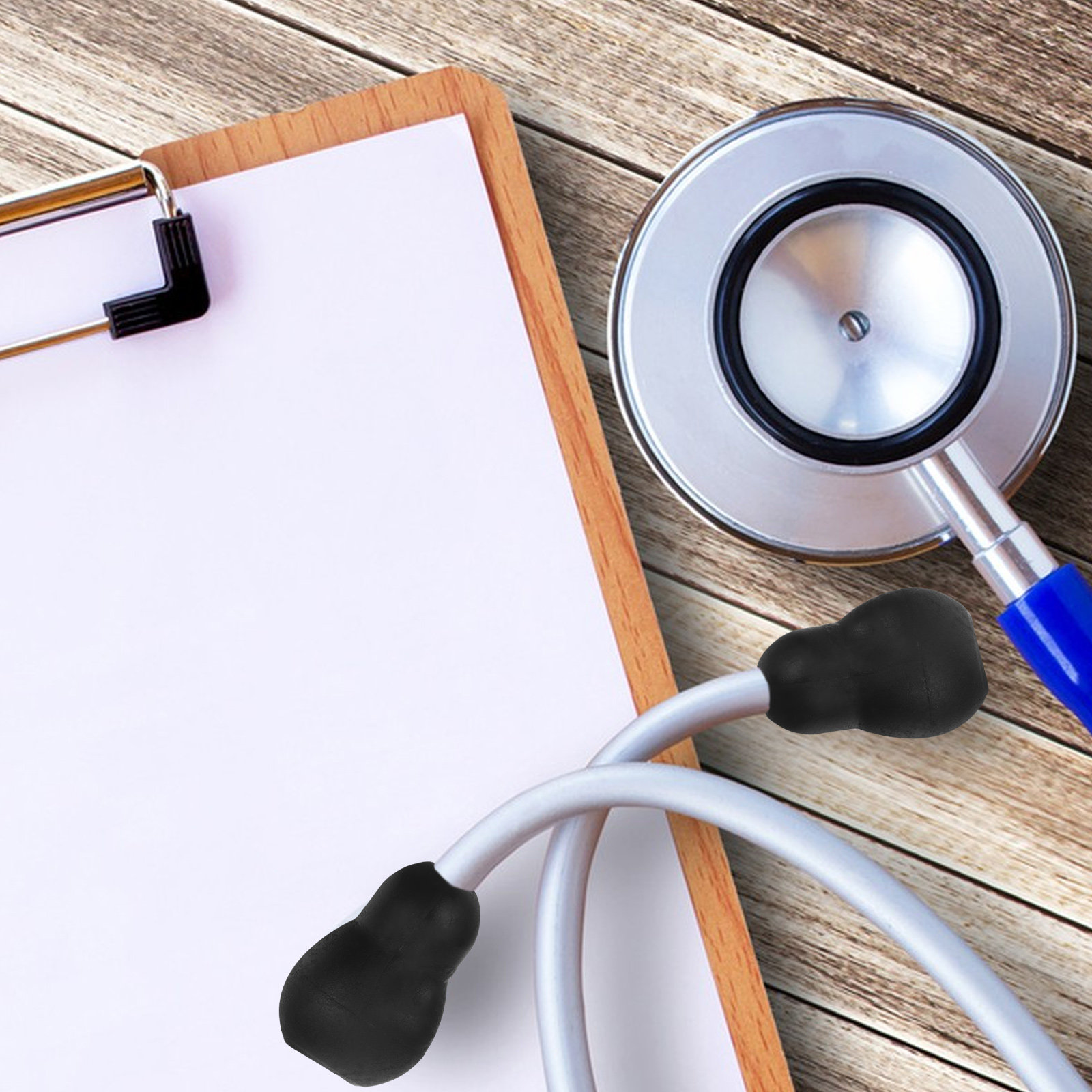 聴診器用イヤーチップ5組。柔らかいシリコン製で、騒音を遮断し - Stethoscope のレビューと価格
