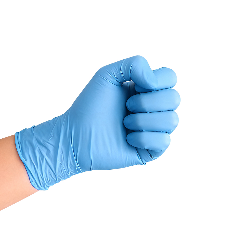 10-100 個ブルーニトリル手袋使い捨て家庭用クリーニング - Medical Gloves のレビューと価格