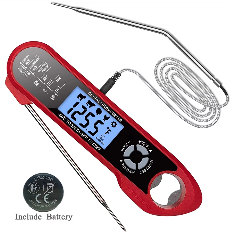 肉用温度計デュアルプローブデジタルキッチン調理用温度計肉食品 - Thermometer Digital のレビューと価格