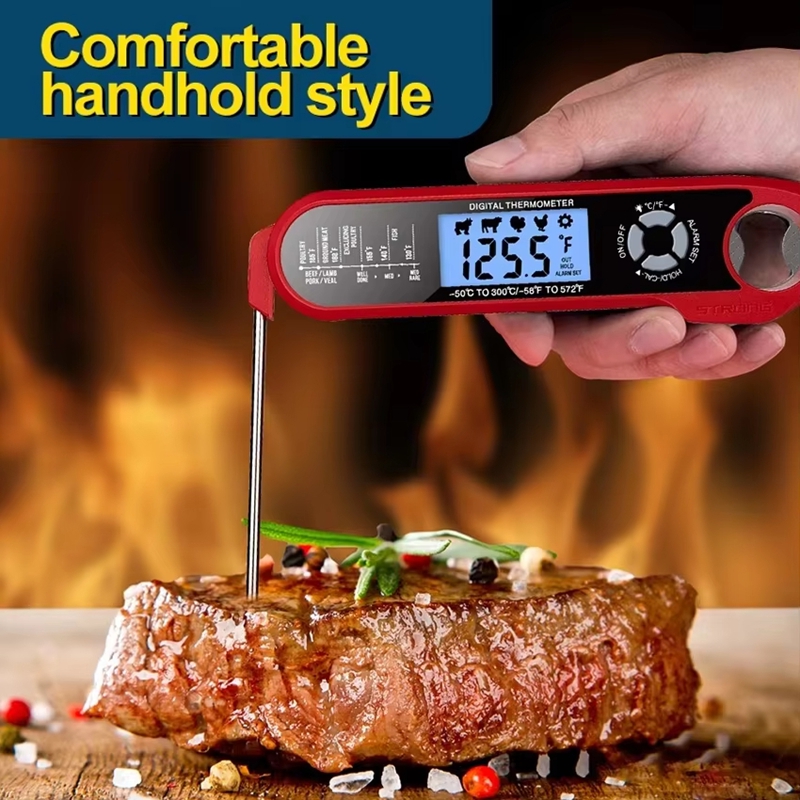 肉用温度計デュアルプローブデジタルキッチン調理用温度計肉食品 - Thermometer Digital のレビューと価格