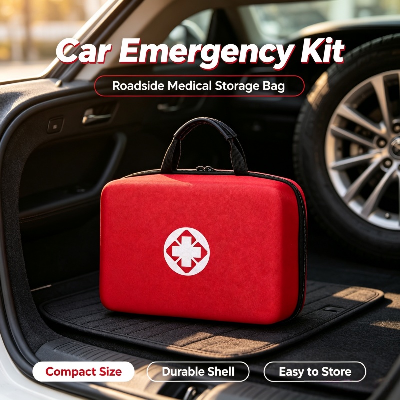 ポータブルハードシェル救急キット、EVA緊急医療収納バッグ、 - First Aid Kit のレビューと価格